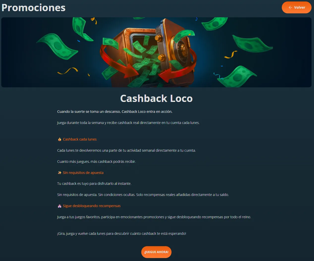 Promociones del casino LocoWin