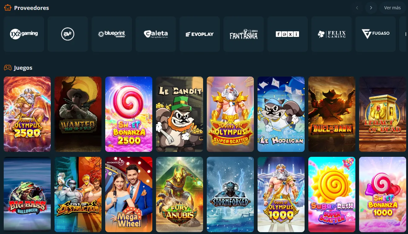 Juegos de casino LocoWin